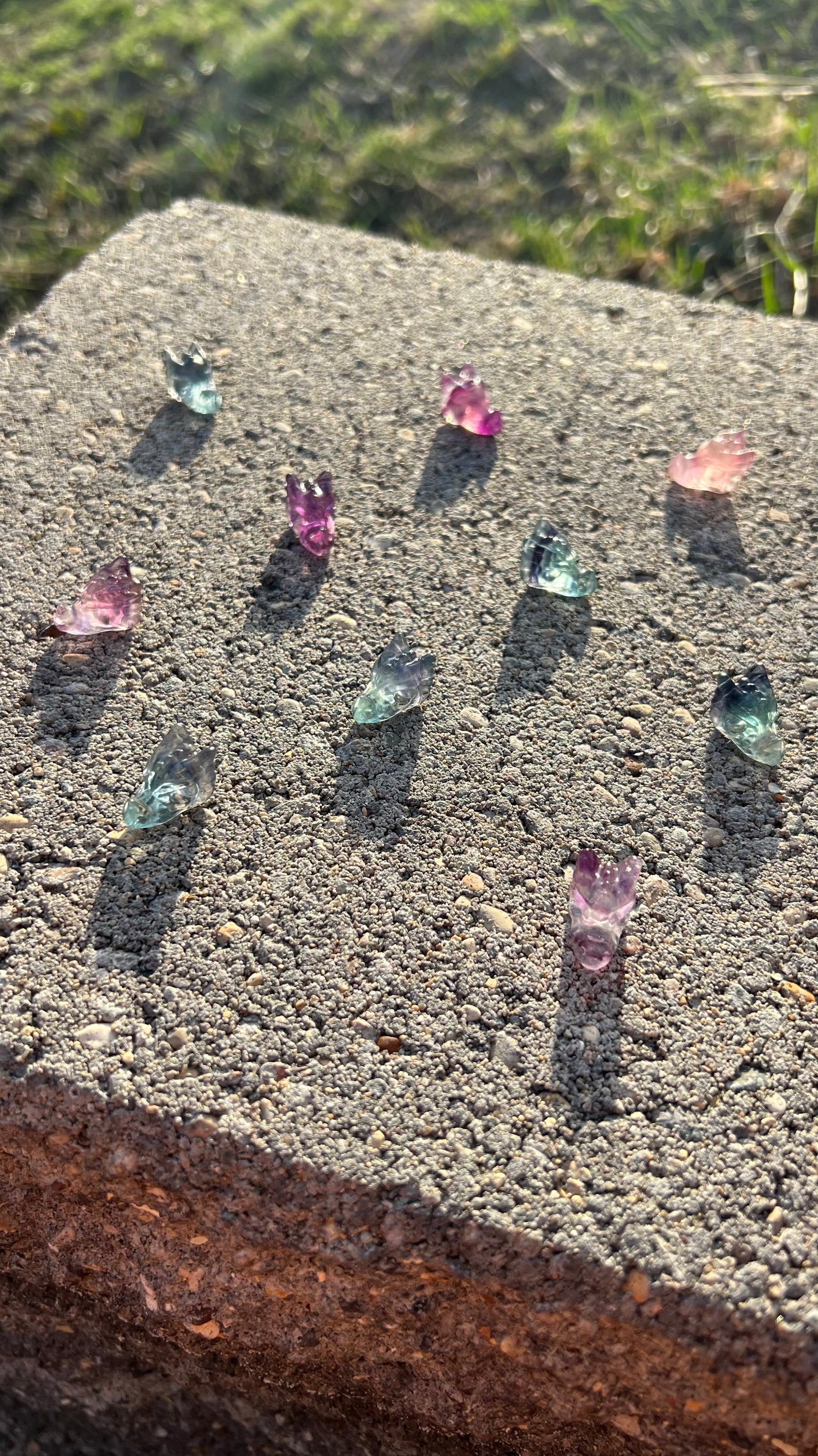 Fluorite Mini Carvings