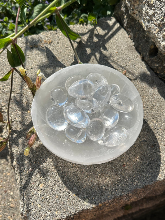 Clear Quartz Tumble