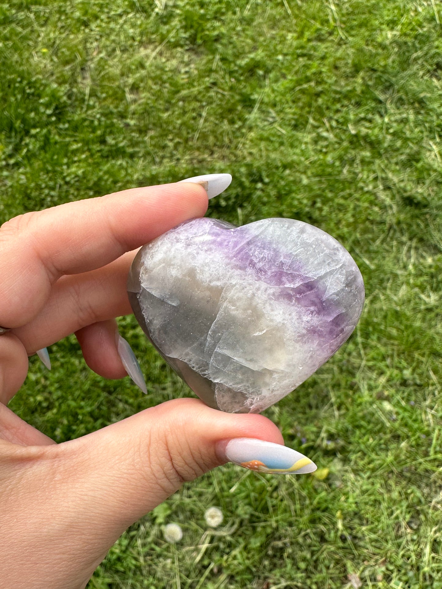 Fluorite Heart