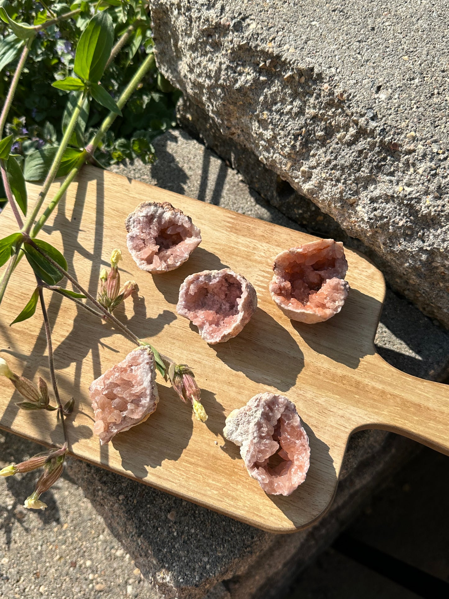 Pink Amethyst Geode