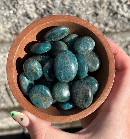 Apatite Pebbles (blue &green)