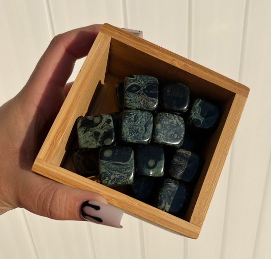 Kambaba Jasper Cube