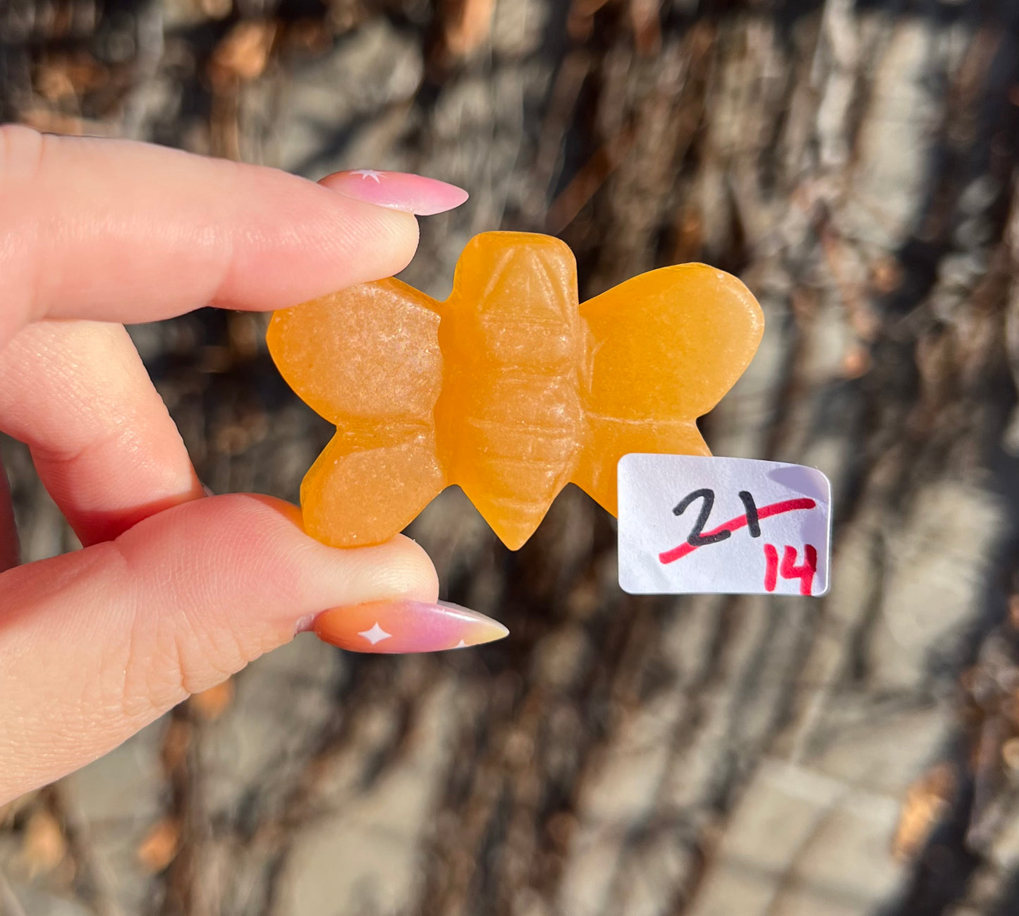 Orange Calcite Bee