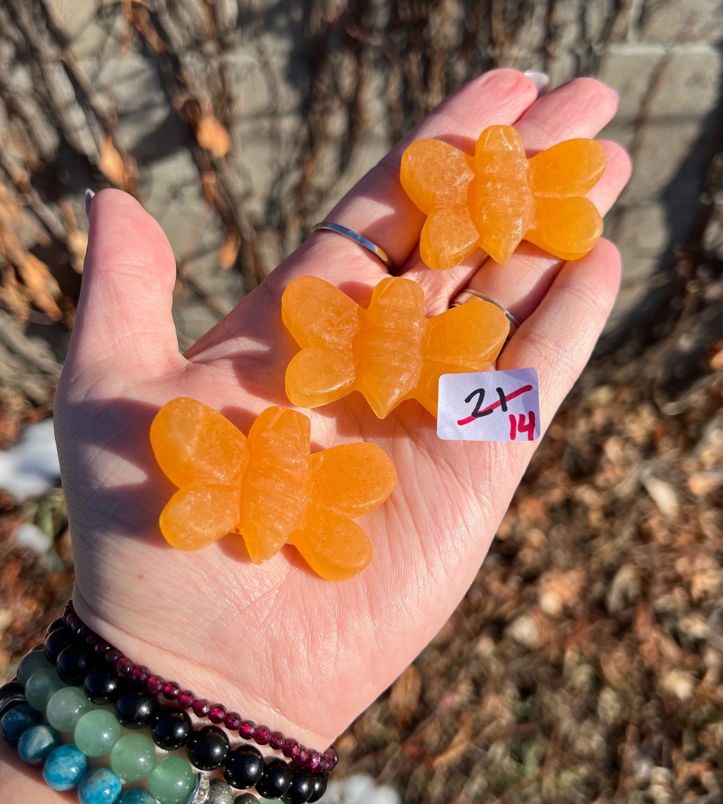 Orange Calcite Bee