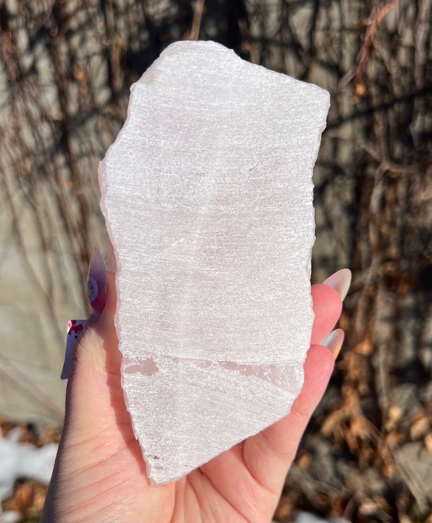 Rose Quartz Raw Freeform