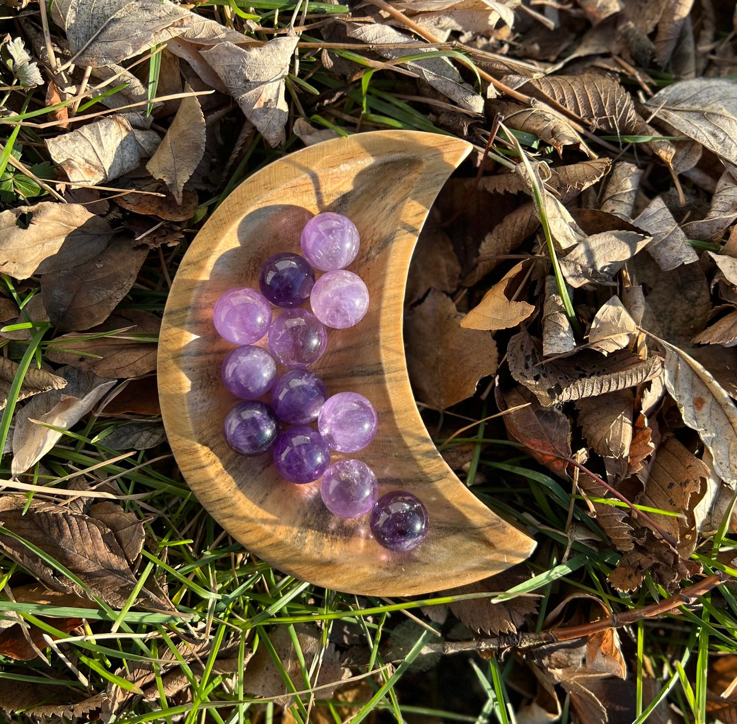 Amethyst Spheres