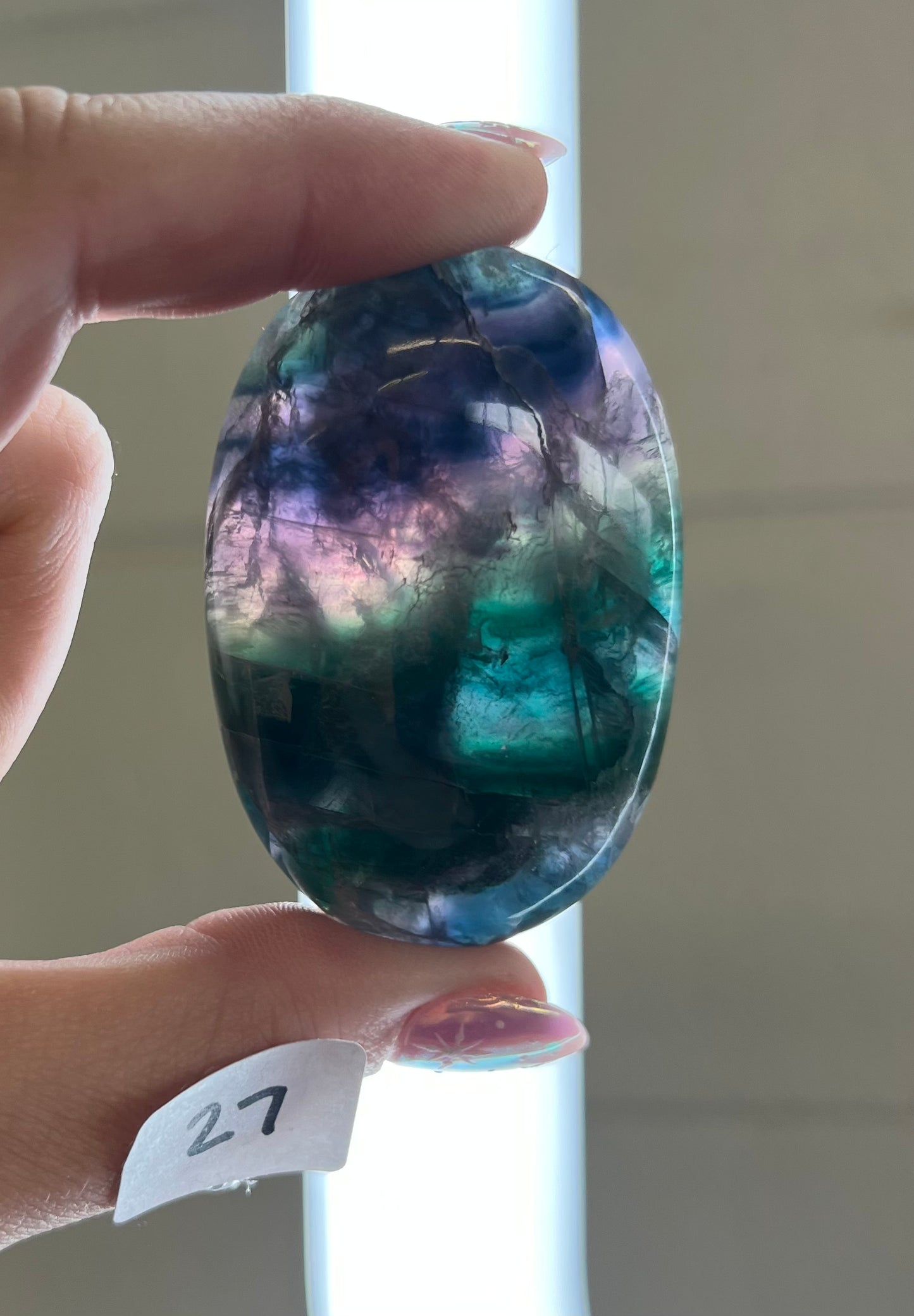 Fluorite Palmstone