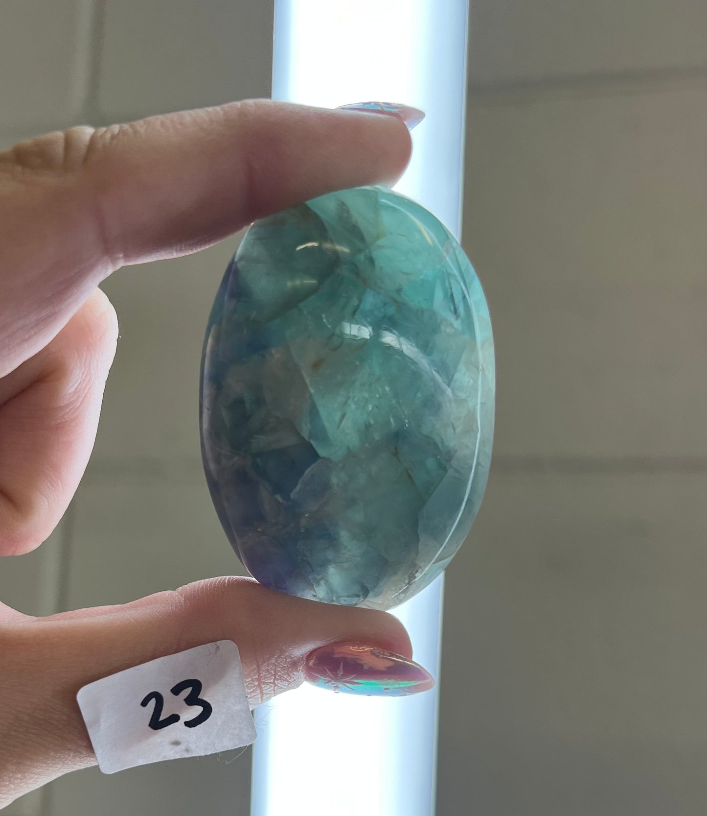 Fluorite Palmstone