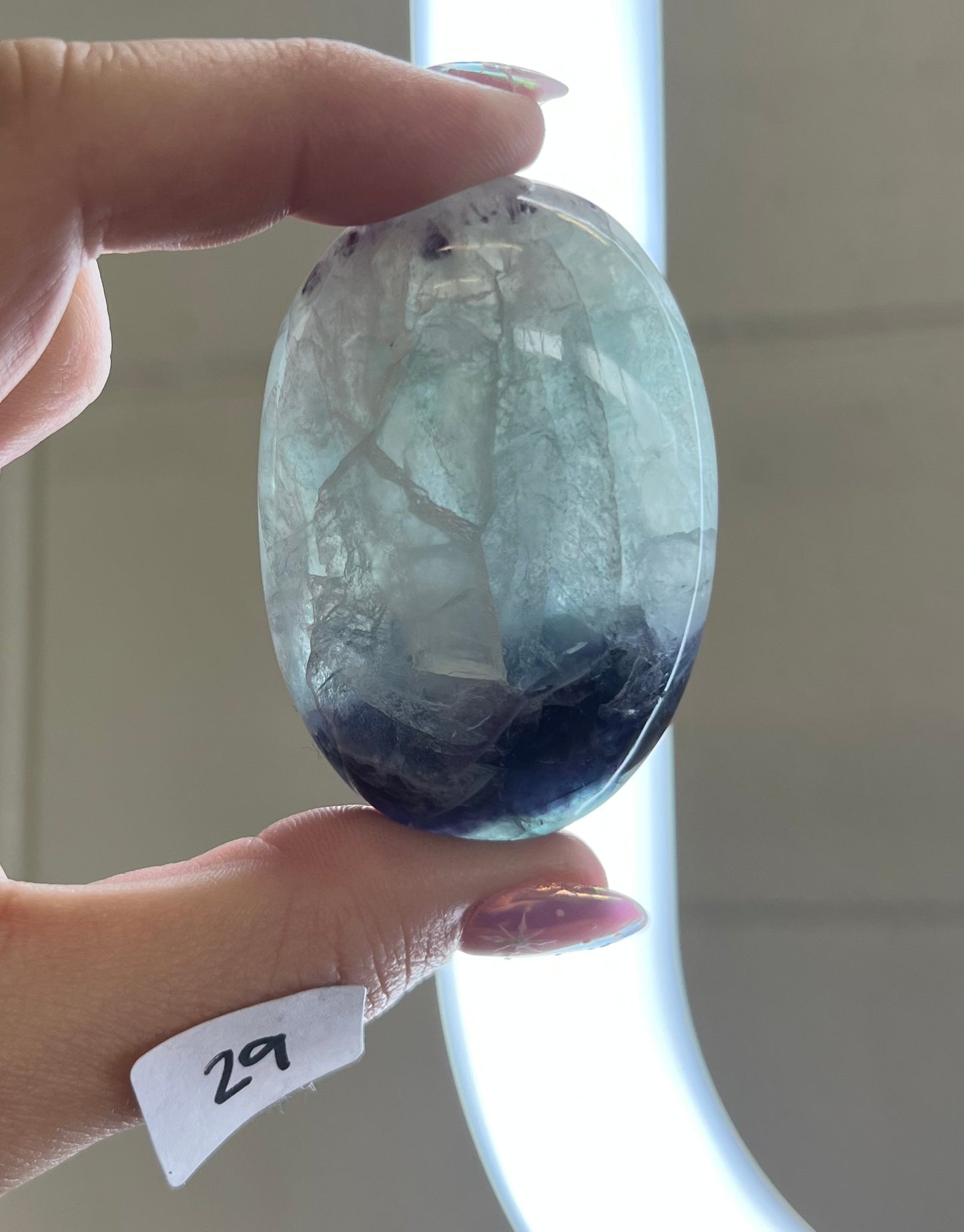 Fluorite Palmstone