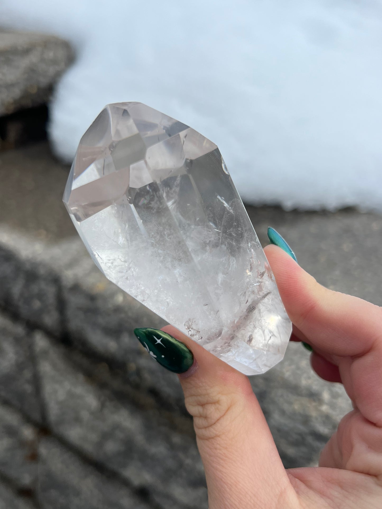 Clear Quartz Gusher