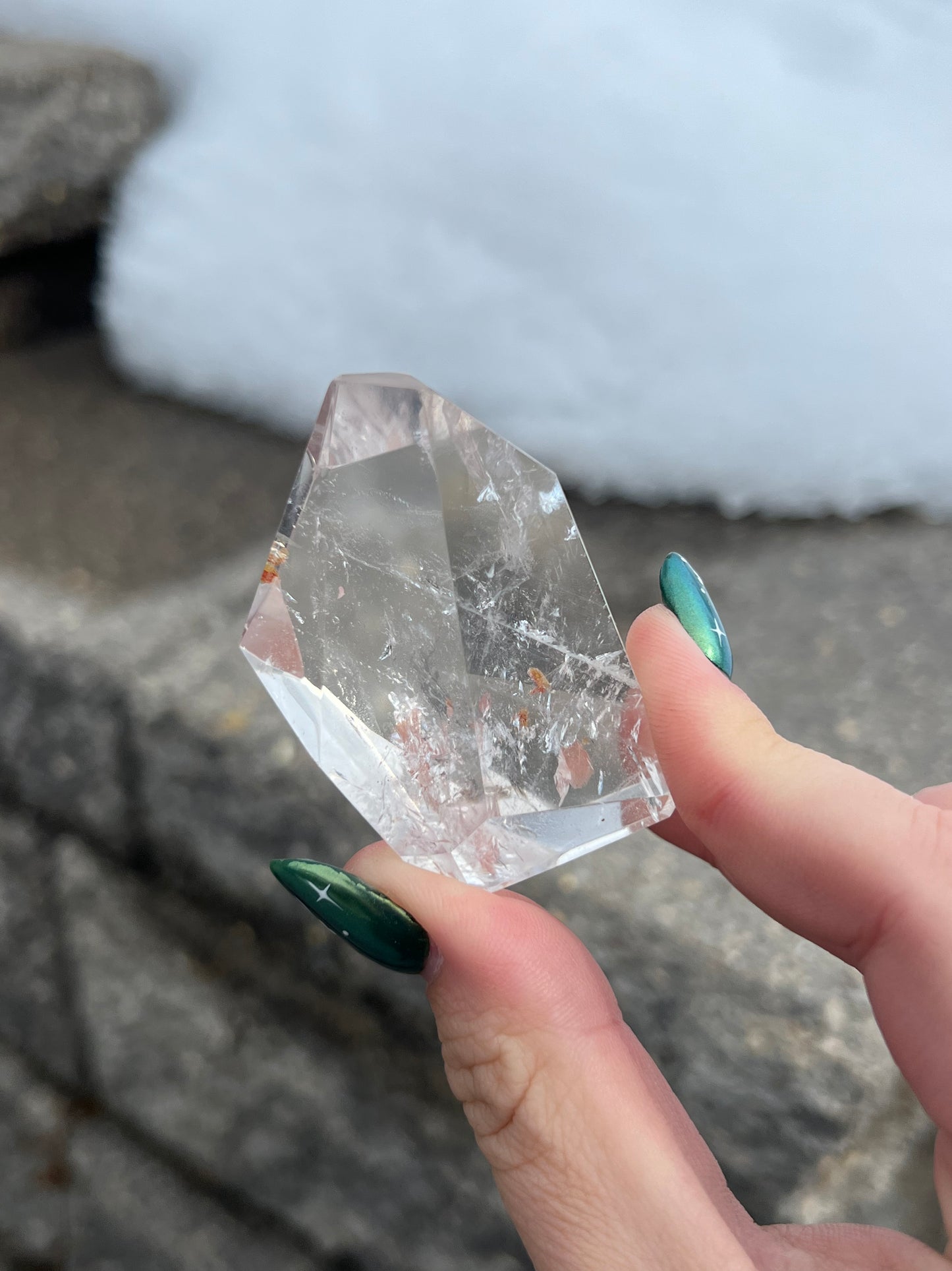 Clear Quartz Gusher