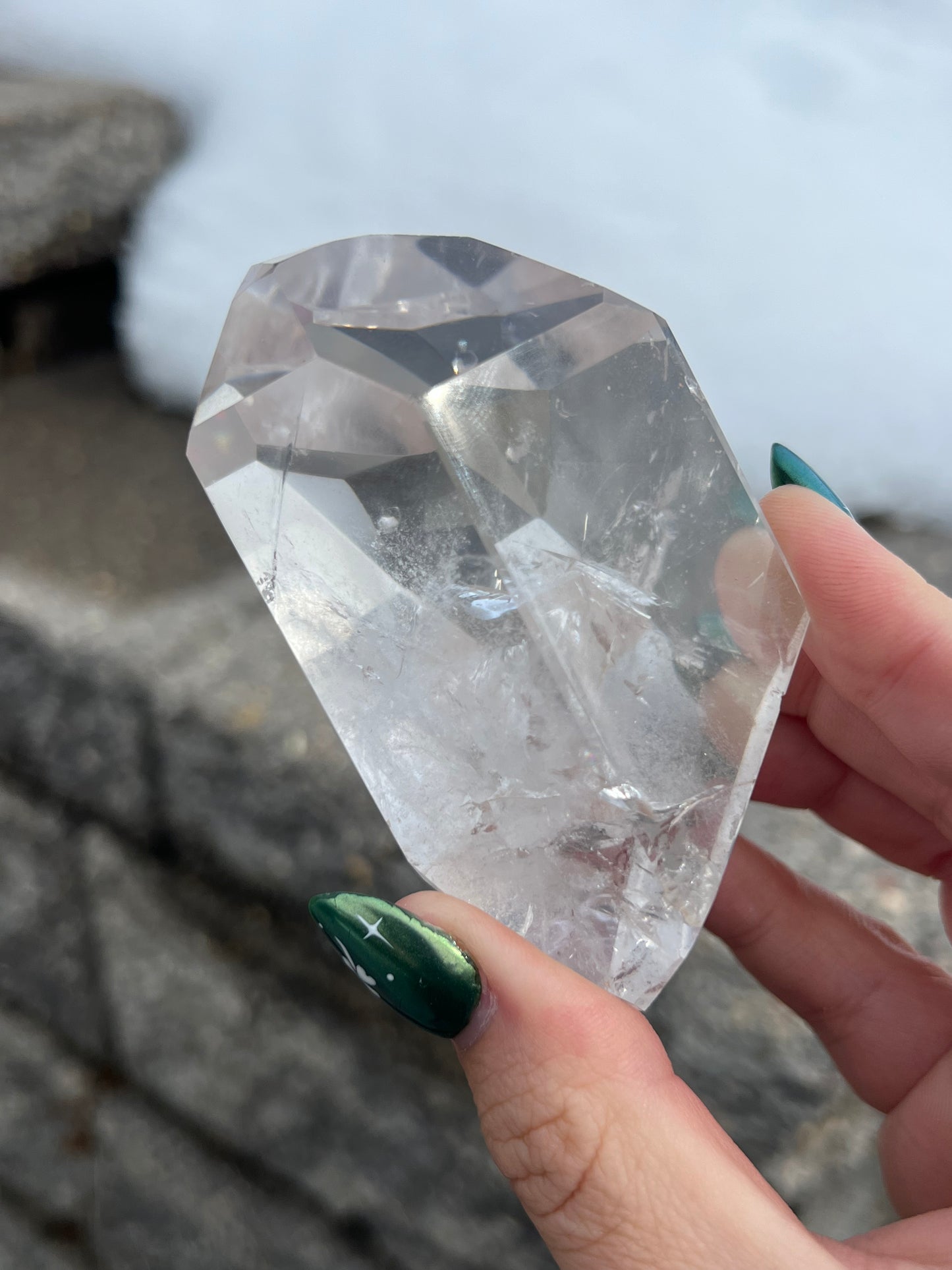 Clear Quartz Gusher