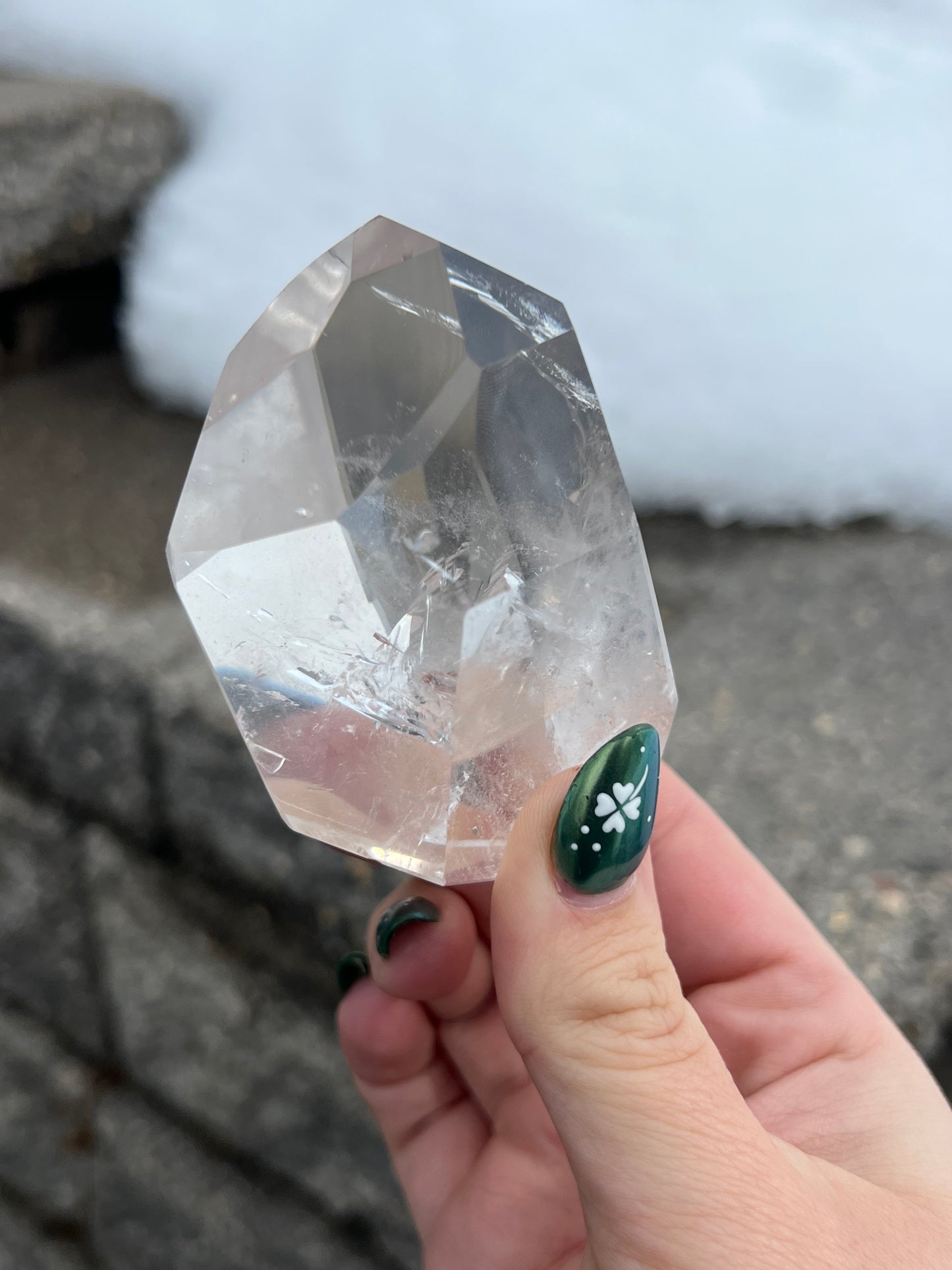 Clear Quartz Gusher